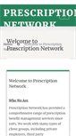 Mobile Screenshot of prescriptionnetwork.info